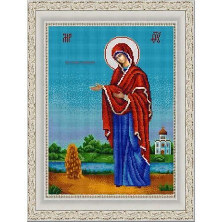 9258 "Богородица Геронтисса" Рисунок на ткани